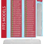 Hisense Fridge Light Diffuser Cover 19x4 cm Replacement Panel