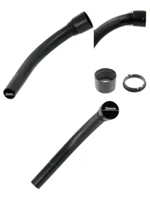 Hitachi Vacuum Cleaner Curved Hose Handle – 35mm Suction Accessory