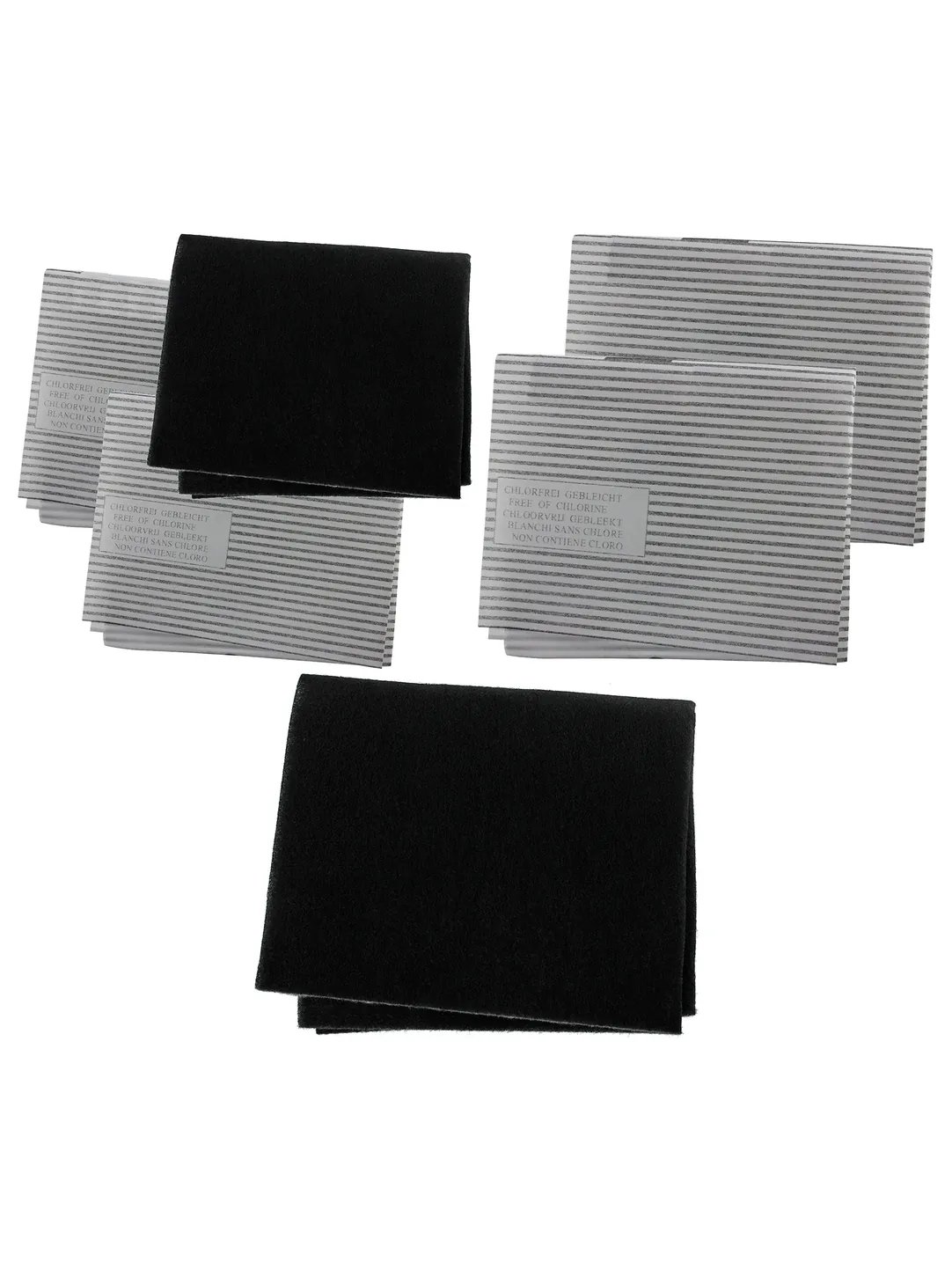HOMARK Kitchen Hood Filter Kit – Carbon & Grease for Vent Fan