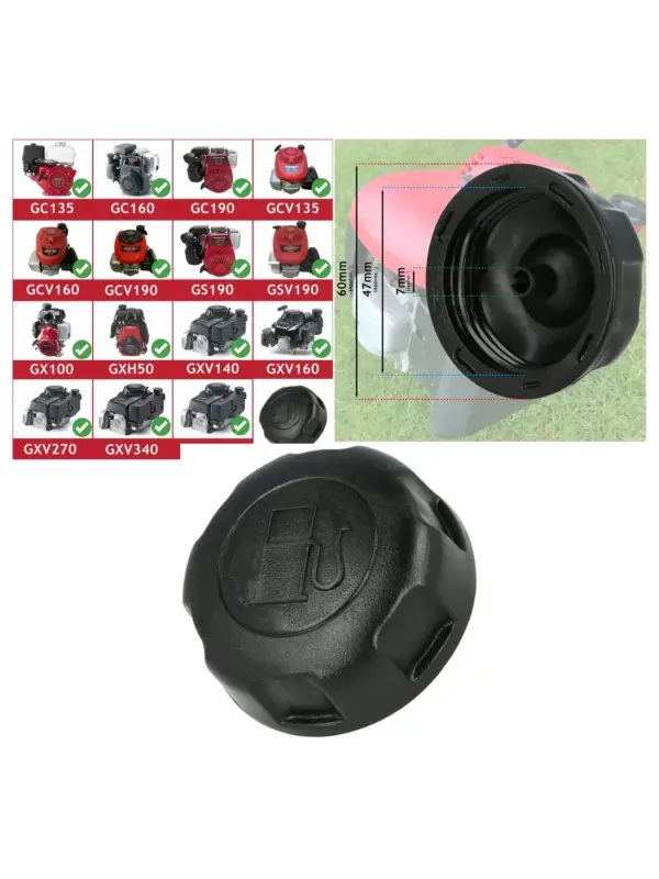 Honda ATV Fuel Cap for GC135/GC160/GX100 & More