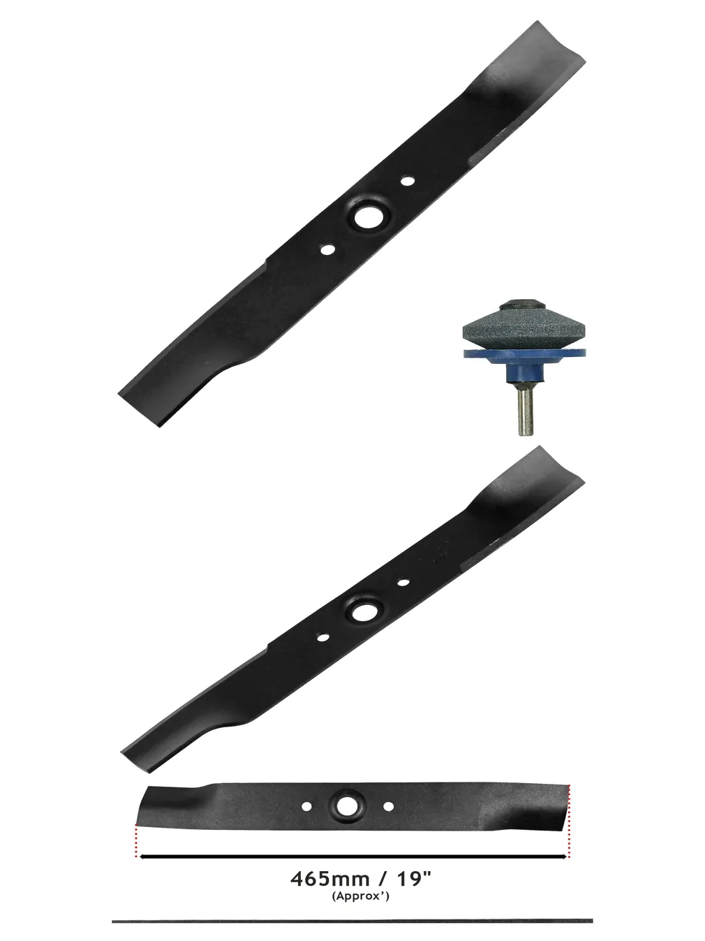 Honda HR19/HR194/HR195 Replacement Blade with Sharpener - 72511-VA5-000