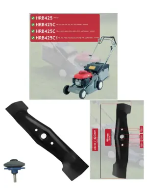 Honda HRB425 42cm 16.5" Replacement Blade + Sharpener Kit 72511VG8