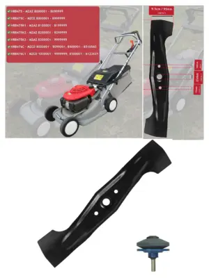 Honda HRB475/HRB476C 47cm Replacement Lawn Mower Blade + Sharpener