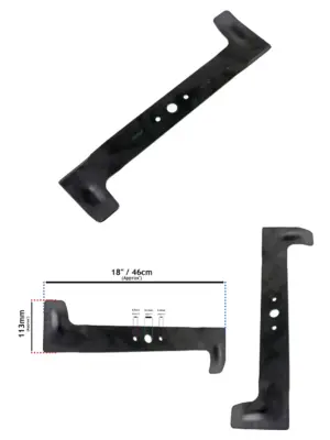 Honda HRG465 IZY 46cm Replacement Lawn Mower Blade - 80067-VF4-003