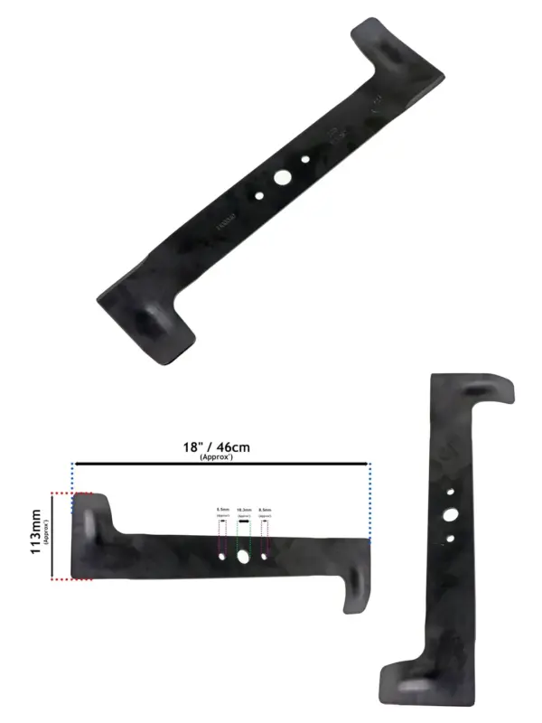 Honda HRG465 IZY 46cm Replacement Lawn Mower Blade - 80067-VF4-003