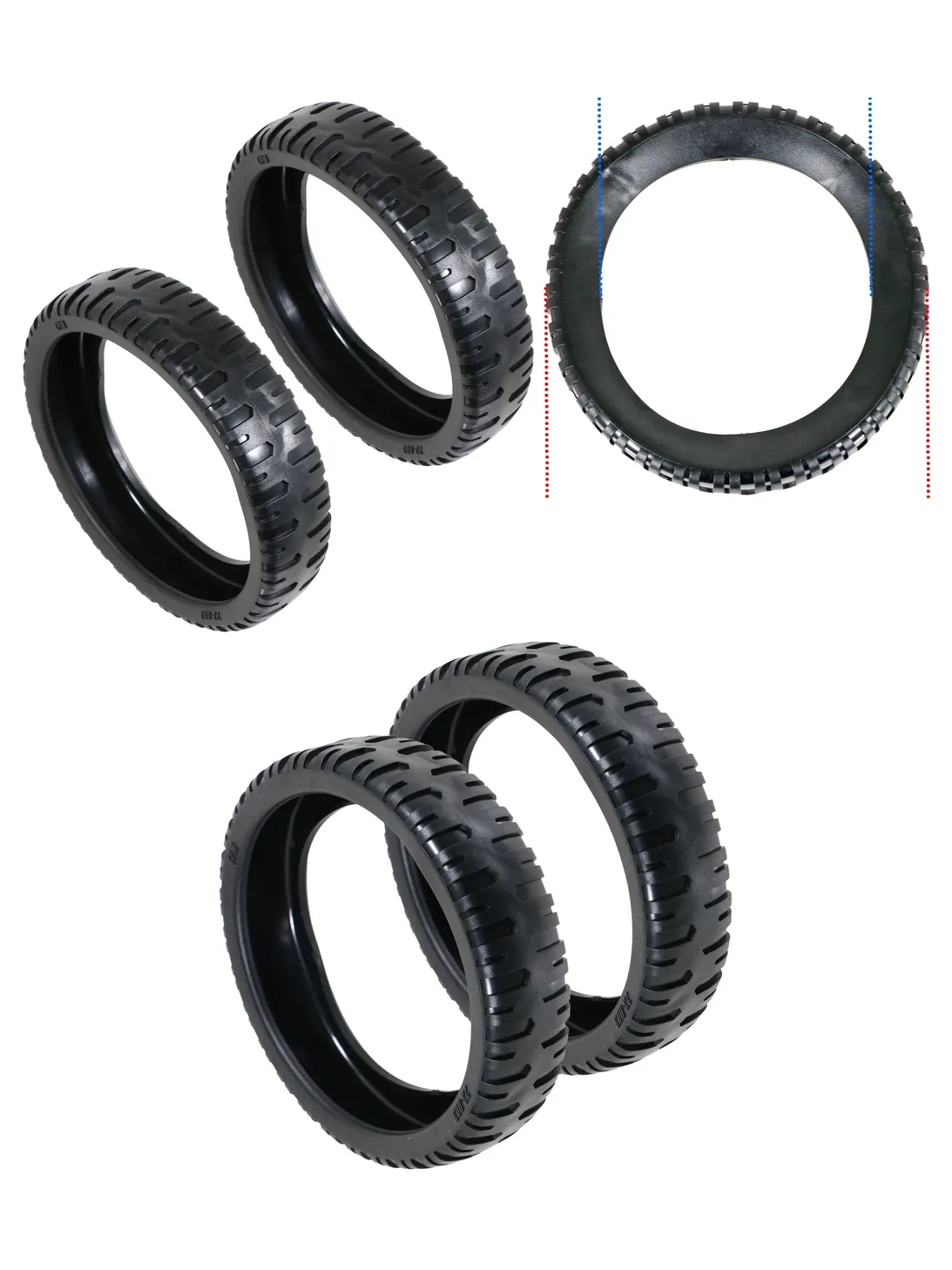 Honda Lawn Mower Tire Wheels for HR21, HR194, HR214, HR215