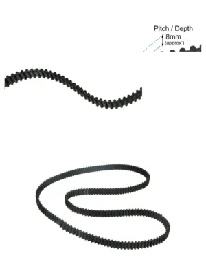 Honda Ride-On Mower Timing Belt for HF2213 HF2216 HF2417HME HF2218K1