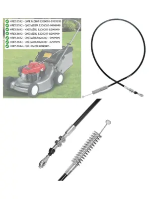 Honda Self‑Drive Mower Clutch Cable for HRD535/HRD536/HRH536 QXE