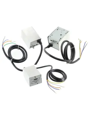 Honeywell V4073 3‑Port Motorized Zone Valve, Mid‑Position, 22/28 mm