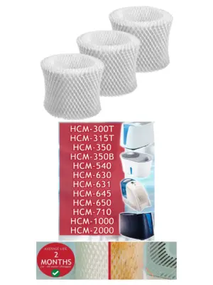 Honeywell WF2 Wicking Filter for HCM Series Humidifiers – 3 Pack