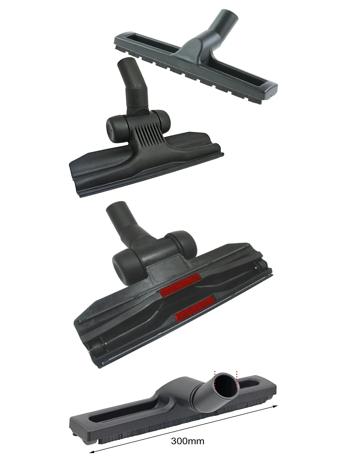 Hoover 32mm Slim Wheel Hard Brush Attachment for Vacuum Cleaners