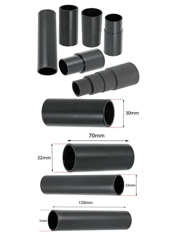 Hoover Dust Extraction Adapters for Sander/Planer – 6 Sizes