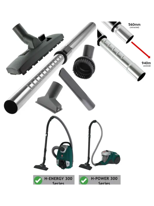 Hoover H-ENERGY H-POWER 300 Vacuum Tube Brush Kit – 35mm Pipe Cleaner