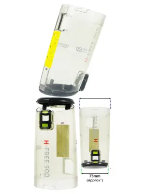 Hoover H-Free 500 Cordless Cyclone Stick Vacuum Bagless with Dust Bin