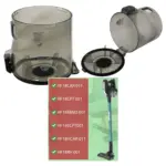 Hoover H-Free HF18 Cyclonic Vacuum Dust Tank Replacement Part 48026002