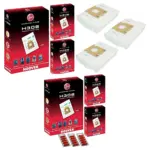 Hoover H30S Vacuum Cleaner Dust Bags (3 Pack) + 15 Fresheners