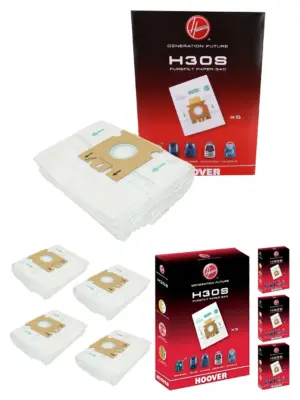 Hoover H30S Vacuum Dust Bag Genuine Octopus Filter Pack of 4 09178278