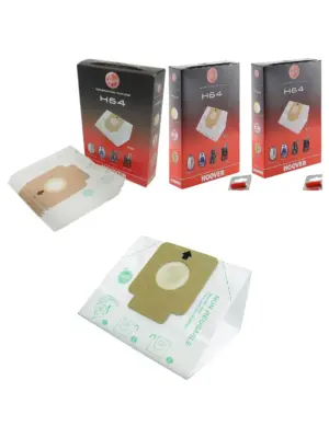 Hoover H64 Vacuum Cleaner Dust Bag Set – 2 Cylinders + 10 Fresheners