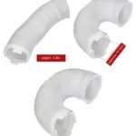 Hoover & Kelvinator 1.8m Dryer Vent Hose Kit – 91.5mm Pipe