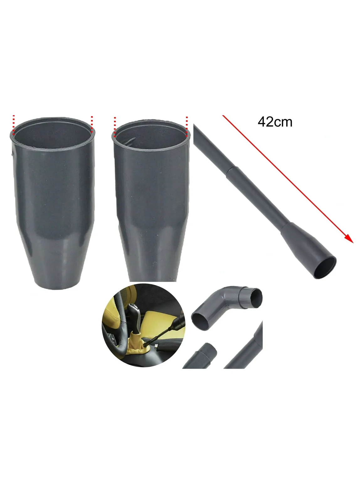 Hoover Mini Vacuum Attachment Kit – 32mm Micro Tool Set for Desk & Car