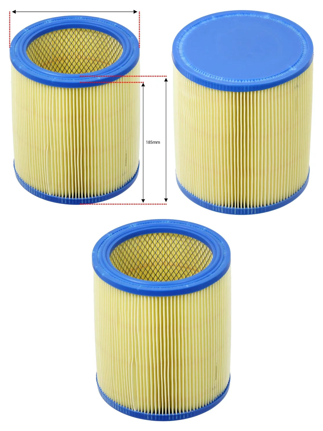 Hoover Monovac Comfort 9/11/11 Plus Vacuum Filter Cartridge Replacement