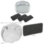 Hoover Tumble Dryer Water Collector Tank with 3 Replacement Filters