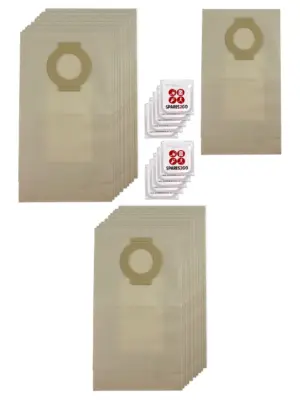 Hoover Vacuum Replacement Dust Bags – 10 Pack with 10 Fresheners