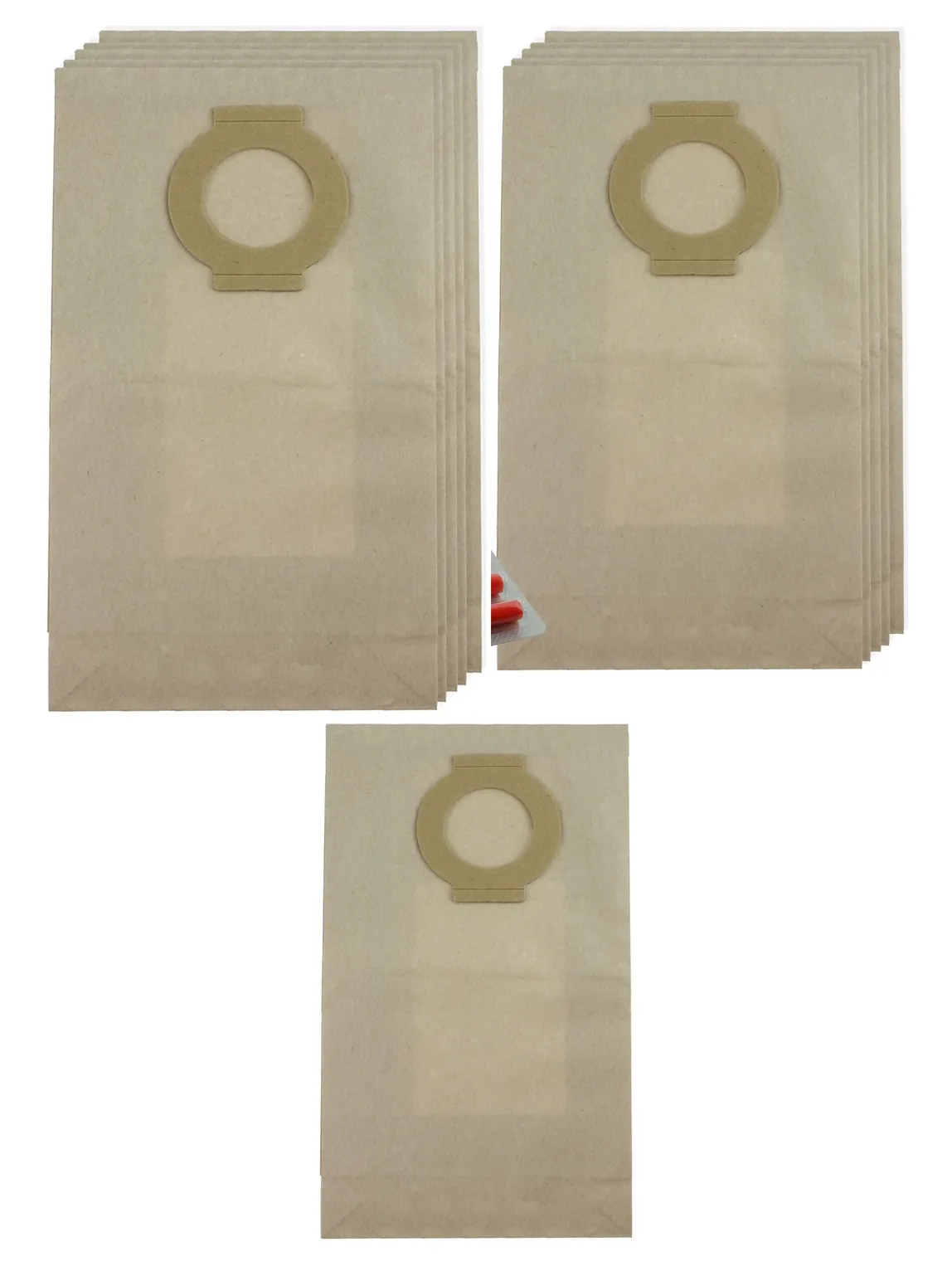 Hoover Vacuum Replacement Dust Bags 5-Pack with 5 Odor Fresheners