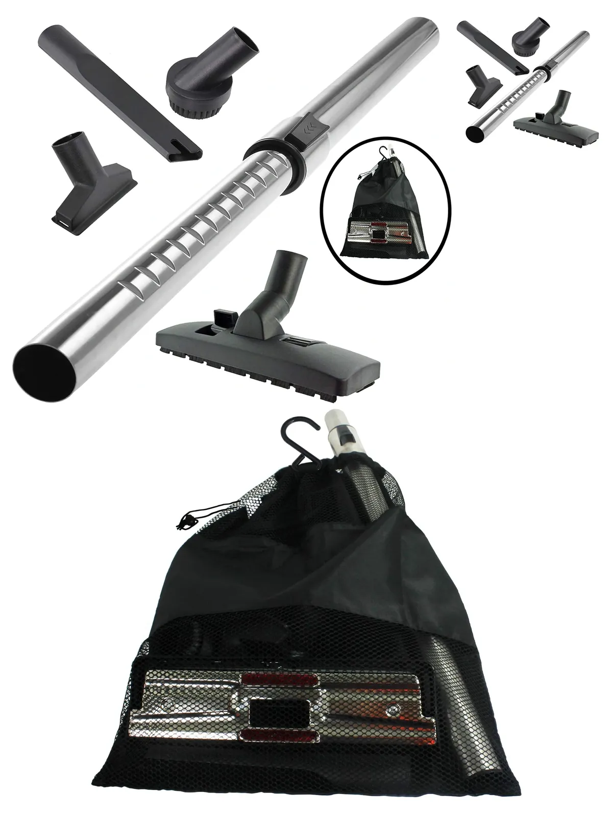 Hoover Vacuum Telescopic Rod with Mini Tool Kit & Carry Bag 32mm
