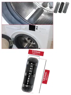 Hotpoint 10‑Hole Drum Paddle Lifter Arm – 3 Pack