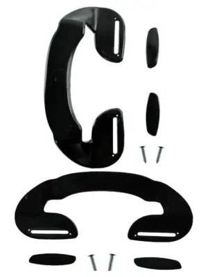 Hotpoint 190mm Black Adjustable Ergonomic Refrigerator Door Handle