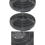 Hotpoint 260mm Round Carbon Filter for Charcoal Cooker Hood BH41 HTN40