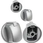 Hotpoint CIM53KCAIXGB Oven Control Knob – Silver/Inox Replacement