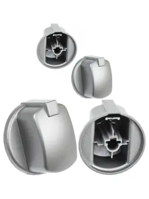 Hotpoint CIM53KCAIXGB Oven Control Knob – Silver/Inox Replacement