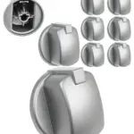 Hotpoint CIM53KCAIXGB Oven Control Knob – Stainless Steel, Pack of 6