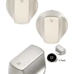 Hotpoint Oven Control Knob Replacement – Silver, 2 Pack