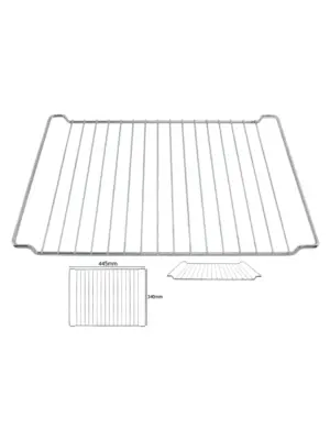 Hotpoint Oven Grill Rack Chrome 44.5x34 cm Top/Middle/Bottom
