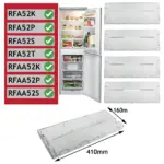 Hotpoint RFA52/RFAA52 Plastic Drawer Front Handle Pack of 4