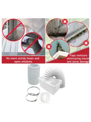 Hotpoint Tumble Dryer Condenser Box with 7m Extra-Long Hose