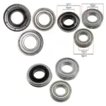 Hotpoint Washing Machine Drum Bearing & Seal Replacement Kit - 35mm