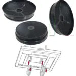 Howden CF110 Carbon Filter for Cooker Hood – Easy Replace Extractor