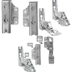 Howdens Fridge Freezer Door Hinge Pair – Left & Right, 3363/3362