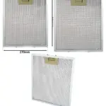 Howdens Lamona LAM2543 320x270mm Metal Grease Filter for Cooker Hood