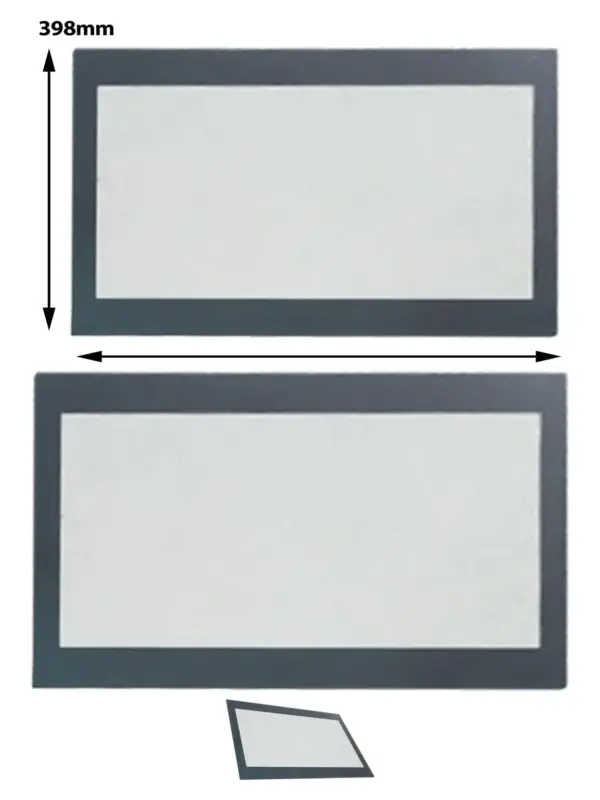 Howdens Lamona Oven Door Glass Panel Replacement 520x398mm