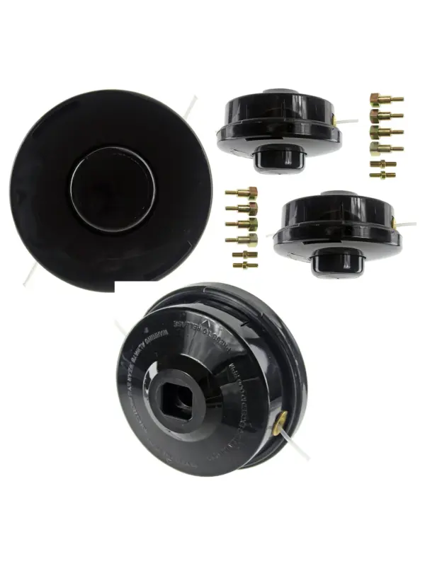 Husqvarna Dual-Line Bump Feed Spool Head 2‑Pack for Trimmer