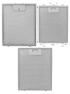 Hygena Diplomat 300x240mm Metal Grease Filter for Cooker Hood