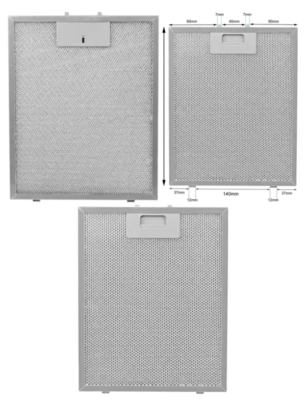 Hygena Diplomat 300x240mm Metal Grease Filter for Cooker Hood