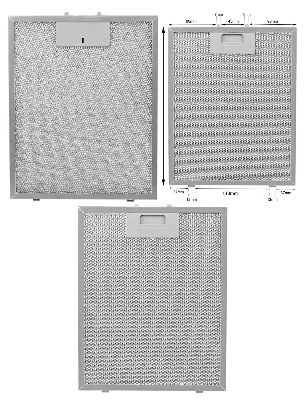 Hygena Diplomat 300x240mm Metal Grease Filter for Cooker Hood