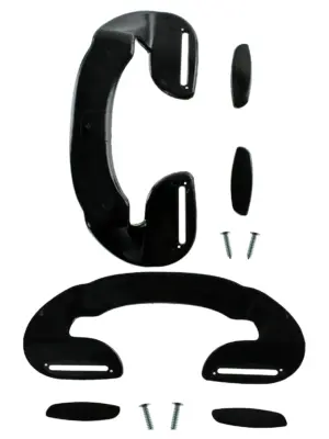 Iceking 190mm Adjustable Black Ergonomic Fridge/Freezer Door Handle