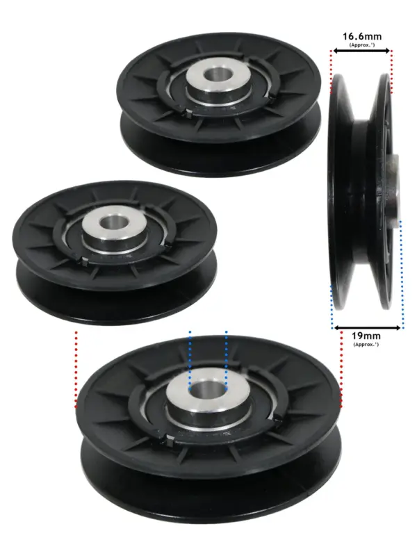 Idler Pulley V for John Deere G110/L100-L130 Mowers – GX20286 2pcs
